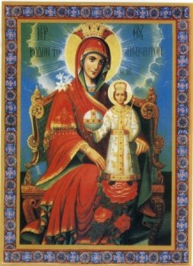 Чудотворна икона Богородица Ружа неувењива